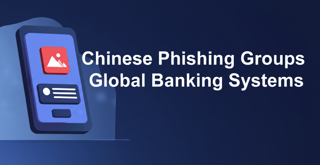 Smartphone showing fake bank alert message