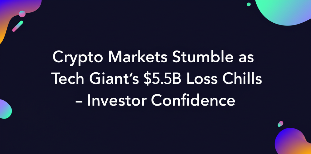 Bitcoin and altcoins chart showing downward trend