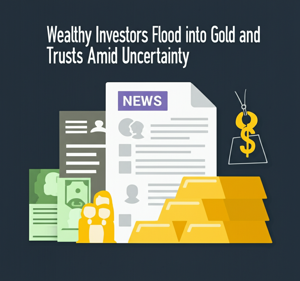 Gold bars and family trust documents