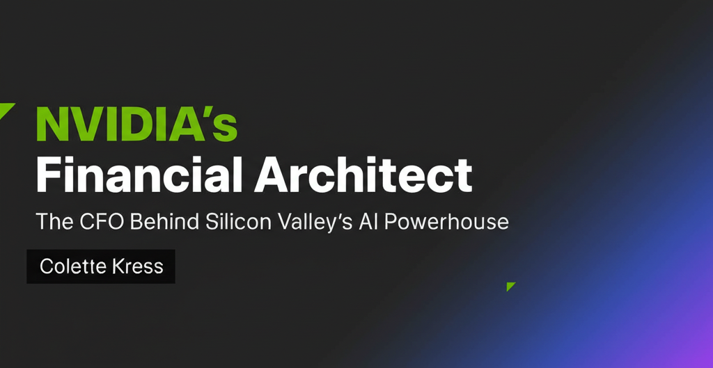 Colette Kress presenting at Nvidia corporate event