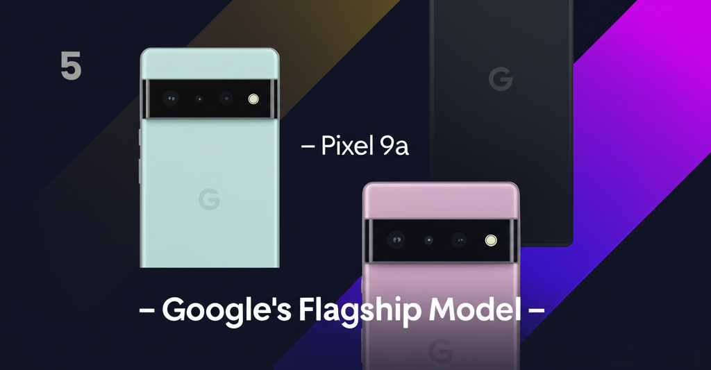 Pixel 9a and Pixel 9 side-by-side comparison